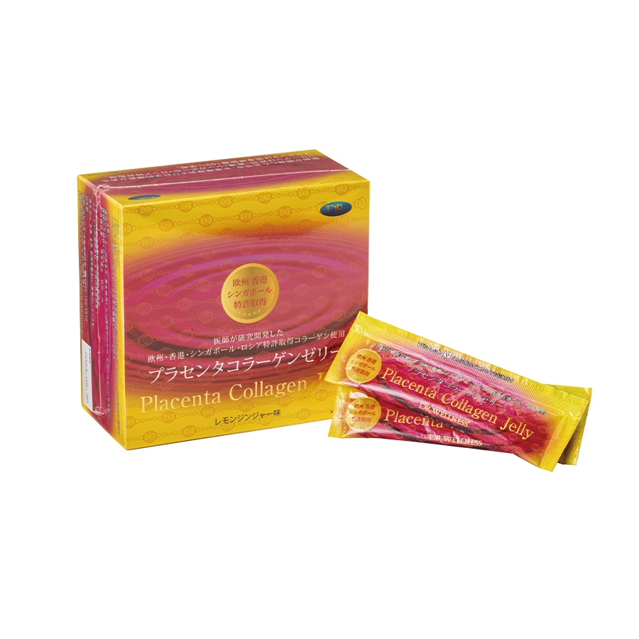 プラセンタコラーゲンゼリー　レモンジンジャー味